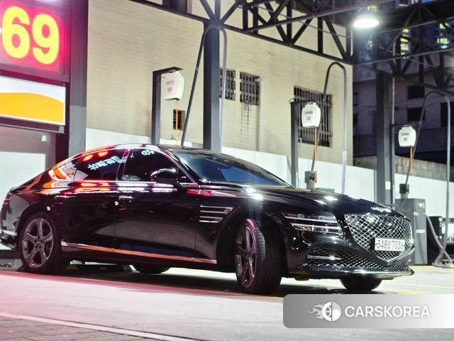 Genesis G80 (RG3) 2020 Черный из Кореи