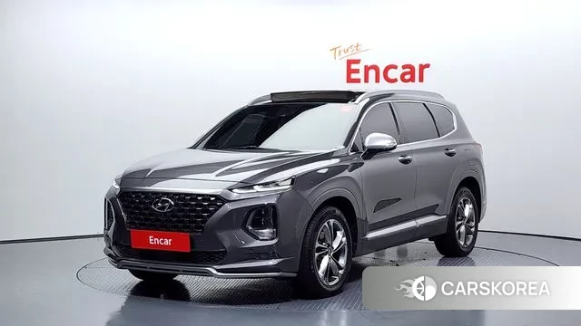 Hyundai Santa Fe TM 2018 Серый из Кореи