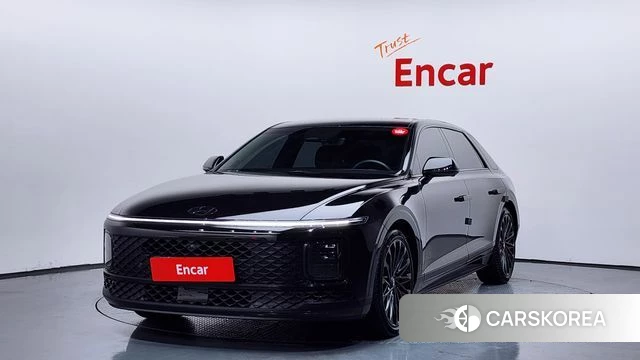 Hyundai Grandeur Hybrid (GN7) 2024 Черный из Кореи