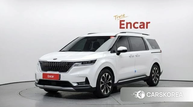 Kia Carnival 4th generation 2021 Белый из Кореи