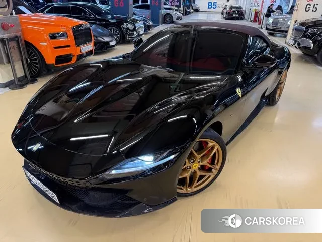 Ferrari Rome 2024 Черный из Кореи