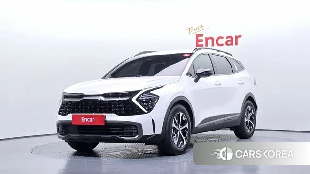 Kia Sportage 5th Generation Hybrid 2023 Белый из Кореи