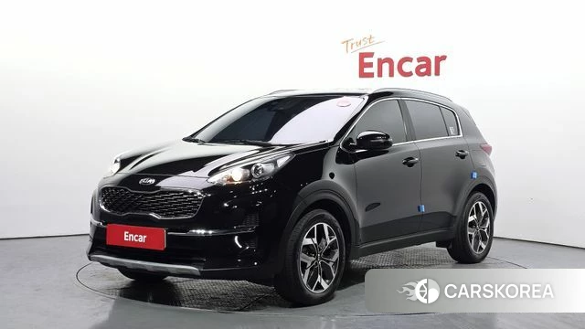 Kia Sportage The Bold 2021 Черный из Кореи