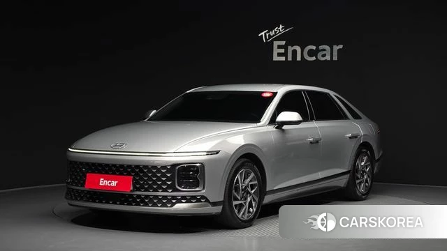 Hyundai Grandeur Hybrid (GN7) 2023 Серебристо-серый из Кореи