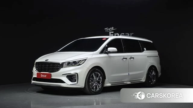 Kia The New Carnival 2018 Белый из Кореи