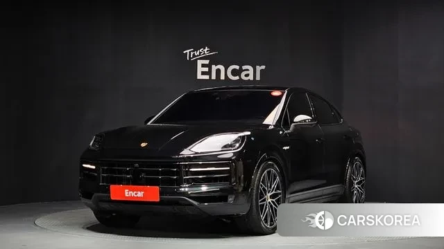 Porsche Cayenne (PO536) 2024 Черный из Кореи