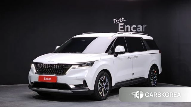 Kia Carnival 4th generation 2023 Белый из Кореи