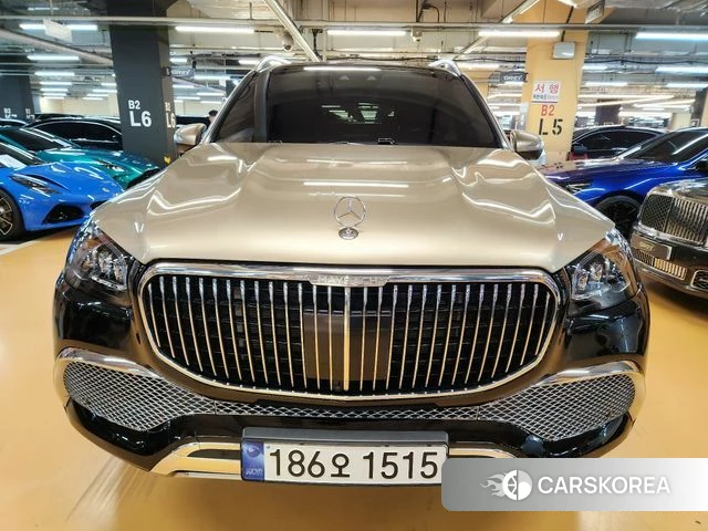 Mercedes-Benz GLS - Class X167 2023 Черный двухцветный из Кореи