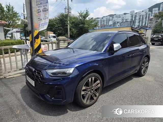 Audi SQ5 (FY) 2021 Синий из Кореи