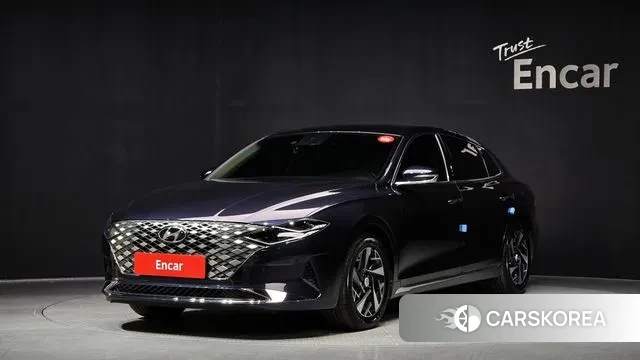 Hyundai The New Grandeur IG Hybrid 2021 Синий из Кореи