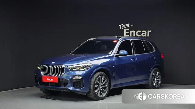 BMW X5 (G05) 2019 Синий из Кореи
