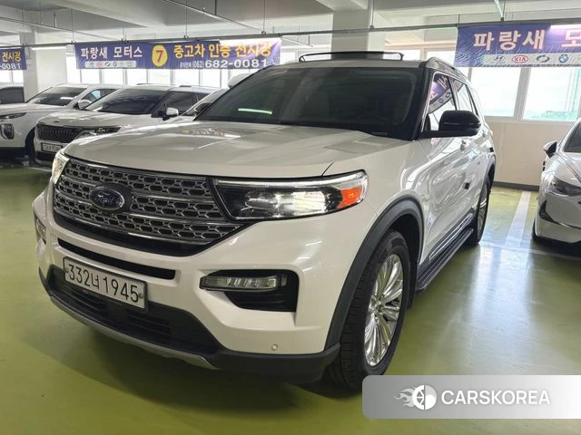 Ford Explorer 6th Generation 2019 Белый из Кореи