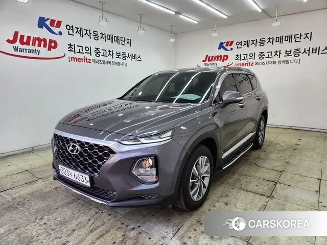 Hyundai Santa Fe TM 2019 Серый из Кореи