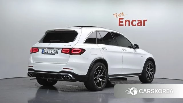 Mercedes-Benz GLC-Class X253 2021 Белый из Кореи