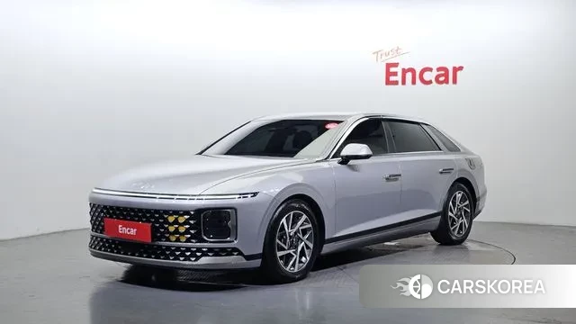 Hyundai Grandeur (GN7) 2023 Серебристо-серый из Кореи