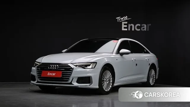 Audi A6 (C8) 2020 Белый из Кореи
