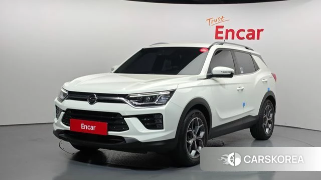 Ssangyong Beautiful Korando 2019 Белый из Кореи