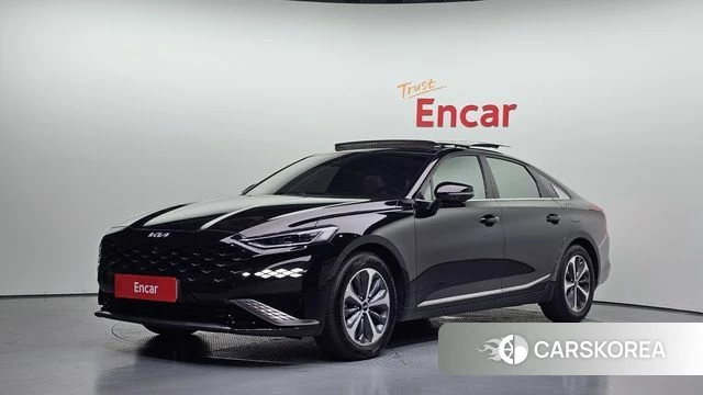 Kia K8 Hybrid 2023 Черный из Кореи