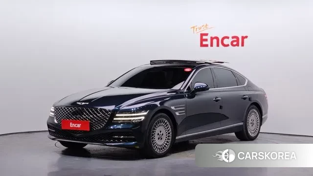 Genesis G80 (RG3) 2021 Синий из Кореи
