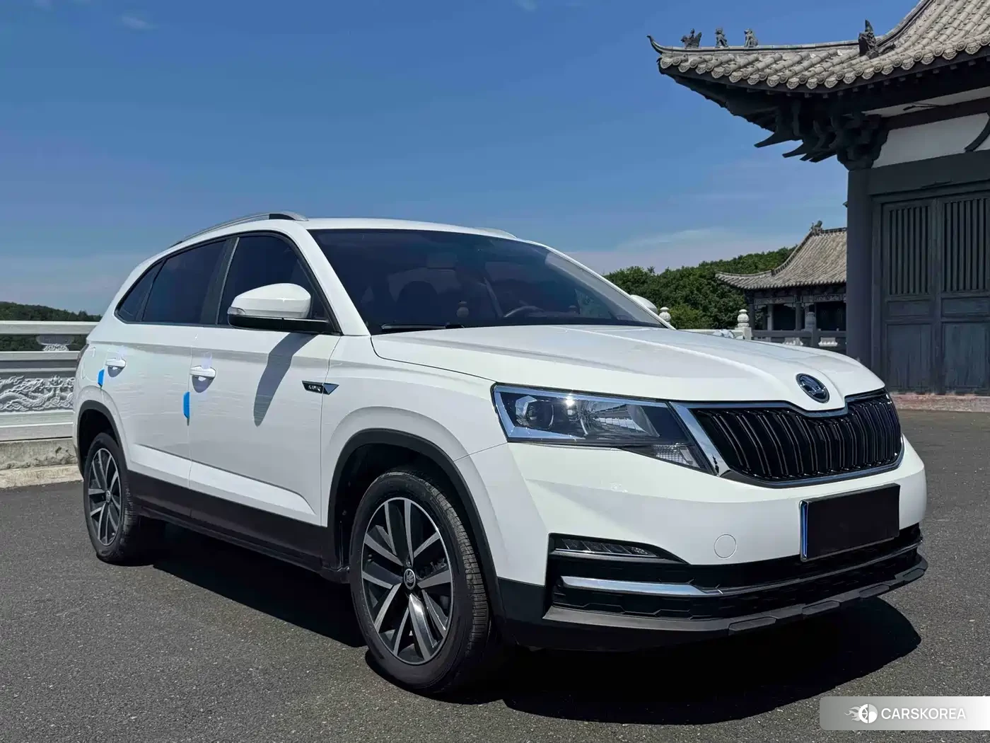 Skoda Kamiq 2023 Белый из Китая