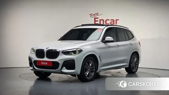 BMW X3 (G01) 2021 Белый из Кореи