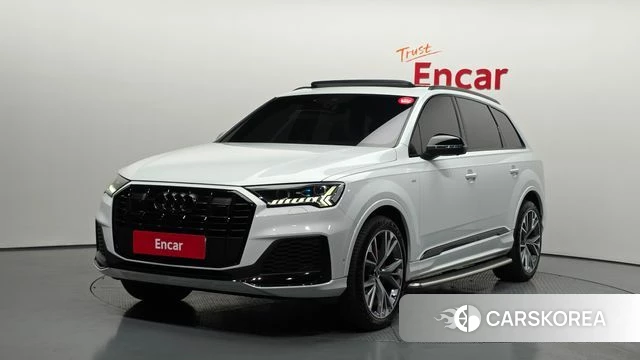 Audi Q7 (4M) 2022 Белый из Кореи