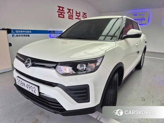 Ssangyong Berry New Tivoli 2021 Белый из Кореи
