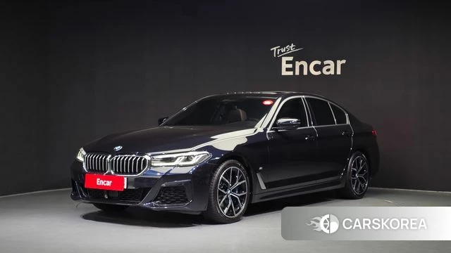 BMW 5 Series (G30) 2022 Черный из Кореи