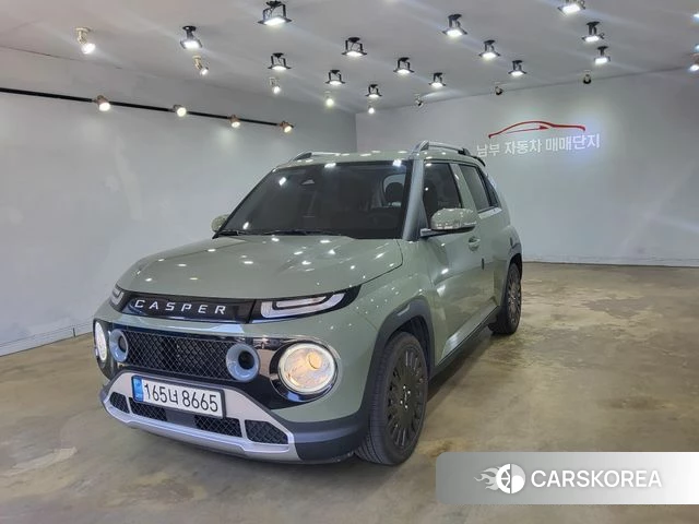 Hyundai Casper 2022 Светло-зеленый из Кореи