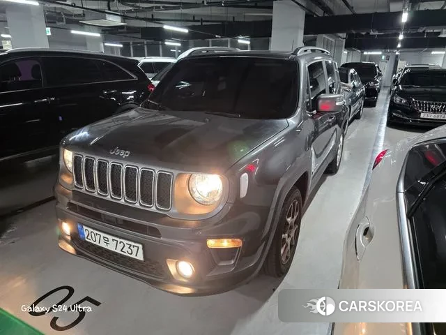 Jeep Renegade 2021 Серый из Кореи