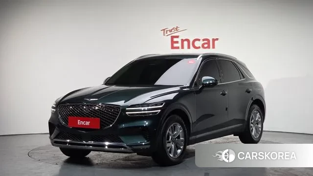 Genesis GV70 2021 Темно-зеленый из Кореи