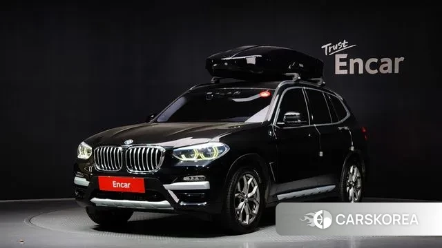 BMW X3 (G01) 2019 Черный из Кореи