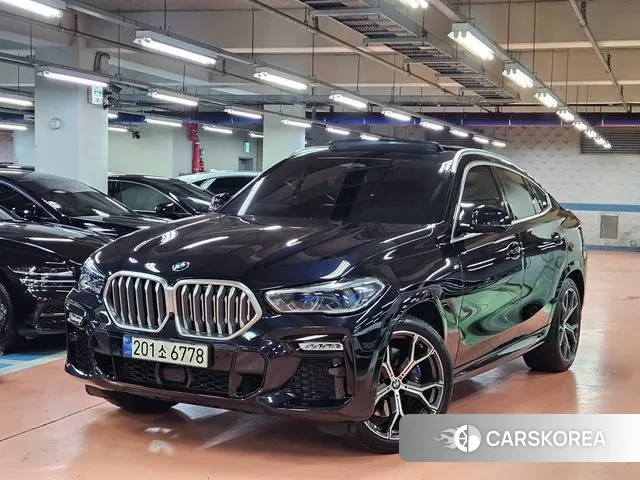 BMW X6 (G06) 2021 Синий из Кореи