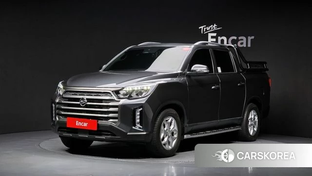Ssangyong The New Rexton Sport 2022 Серый из Кореи