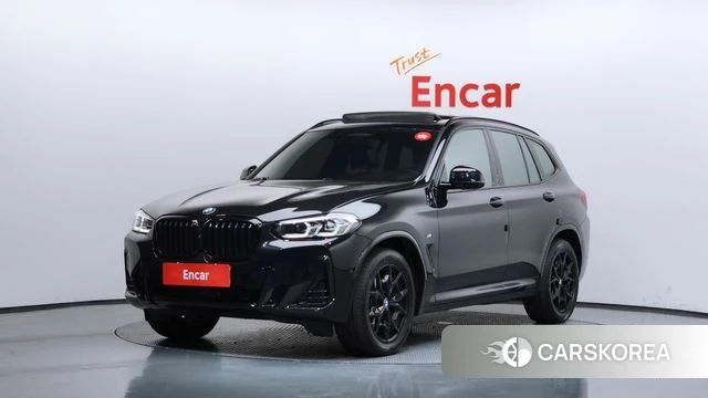 BMW X3 (G01) 2023 Черный из Кореи