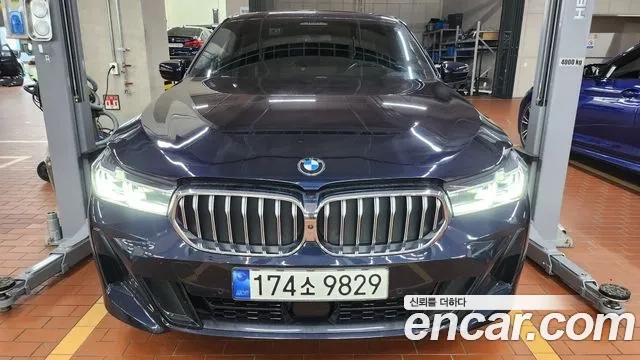 BMW 6 Series GT (G32) 2023 Черный из Кореи