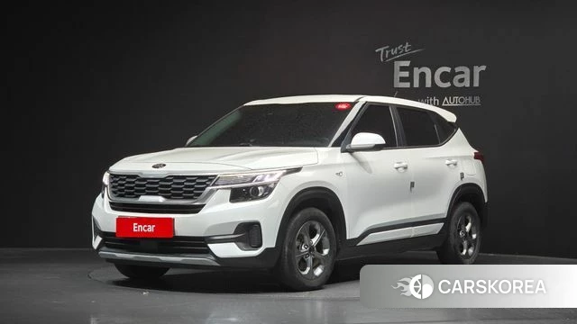 Kia Seltos 2021 Белый из Кореи