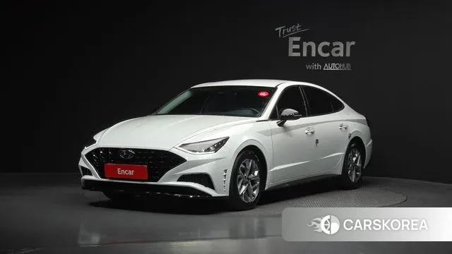 Hyundai Sonata (DN8) 2022 Белый из Кореи