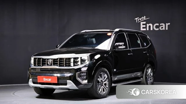 Kia Mohave Master 2021 Черный из Кореи