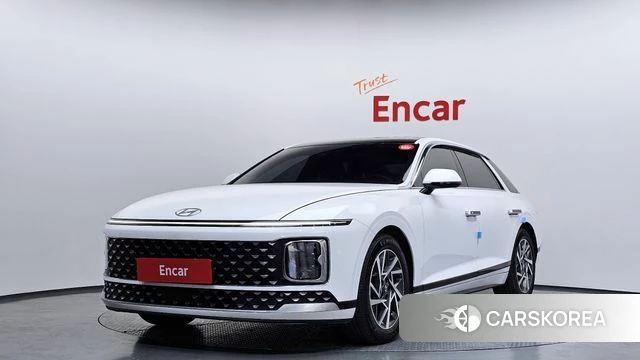 Hyundai Grandeur (GN7) 2023 Белый из Кореи