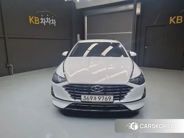 Hyundai Sonata (DN8) 2019 Белый из Кореи