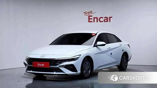 Hyundai The New Avante (CN7) 2024 Белый из Кореи