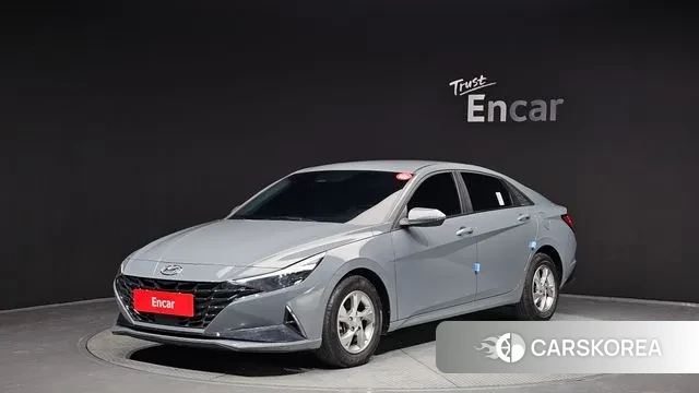 Hyundai Avante (CN7) 2022 Серый из Кореи