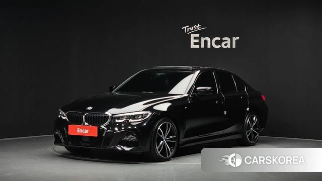 BMW 3 Series (G20) 2021 Черный из Кореи