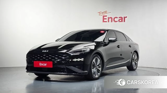 Kia K8 Hybrid 2023 Черный из Кореи