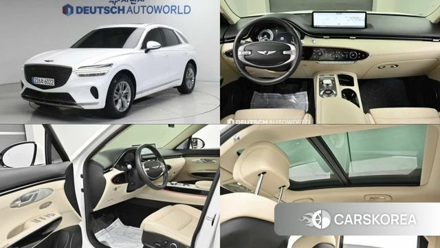 Genesis GV70 2022 Белый из Кореи