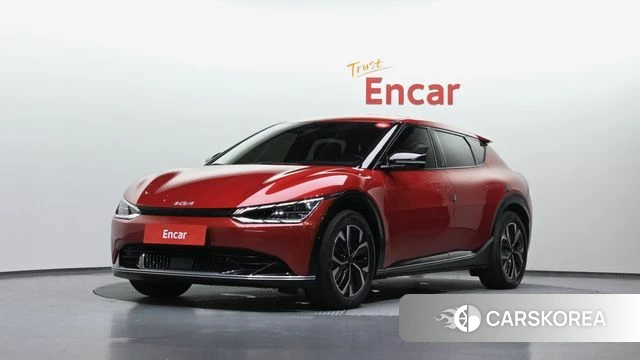 Kia EV6 2021 Красный из Кореи