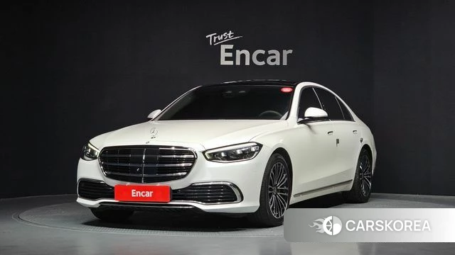 Mercedes-Benz S-Class W223 2022 Белый из Кореи