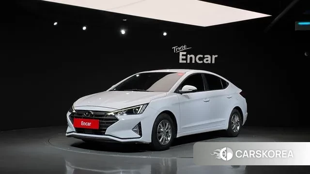 Hyundai The New Avante AD 2018 Белый из Кореи