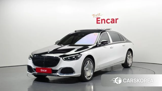 Mercedes-Benz S-Class W223 2022 Белый двухцветный из Кореи